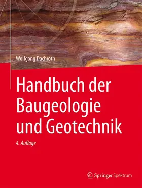 Dachroth |  Handbuch der Baugeologie und Geotechnik | Buch |  Sack Fachmedien