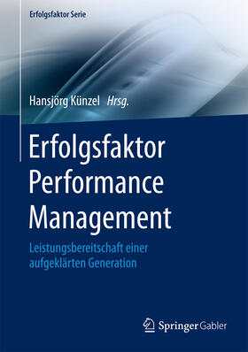Künzel | Erfolgsfaktor Performance Management | E-Book | sack.de