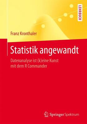Kronthaler | Statistik angewandt | Buch | sack.de