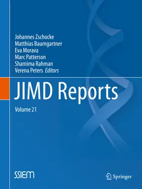 Zschocke / Baumgartner / Morava |  JIMD Reports, Volume 21 | eBook | Sack Fachmedien