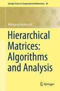 Hackbusch |  Hierarchical Matrices: Algorithms and Analysis | Buch |  Sack Fachmedien