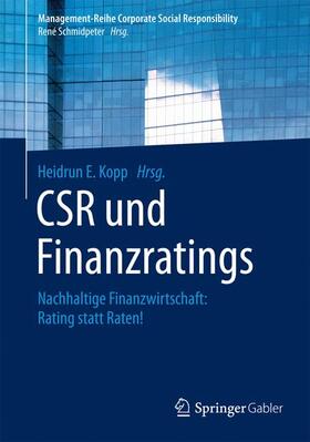 Kopp |  CSR und Finanzratings | Buch |  Sack Fachmedien