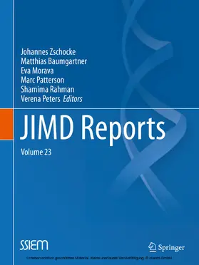 Zschocke / Baumgartner / Morava |  JIMD Reports, Volume 23 | eBook | Sack Fachmedien