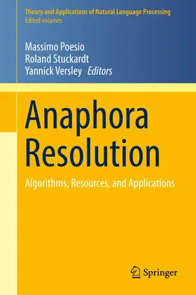 Poesio / Stuckardt / Versley |  Anaphora Resolution | eBook | Sack Fachmedien