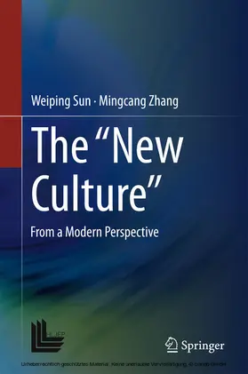 Sun / Zhang | The “New Culture” | E-Book | sack.de