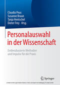 Peus / Braun / Hentschel |  Personalauswahl in der Wissenschaft | eBook | Sack Fachmedien