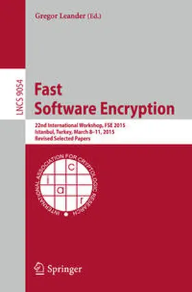 Leander | Fast Software Encryption | E-Book | sack.de