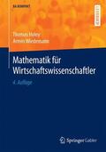 Holey / Wiedemann |  Mathematik für Wirtschaftswissenschaftler | Buch |  Sack Fachmedien