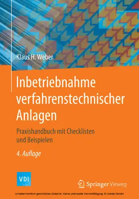 Weber |  Inbetriebnahme verfahrenstechnischer Anlagen | eBook | Sack Fachmedien