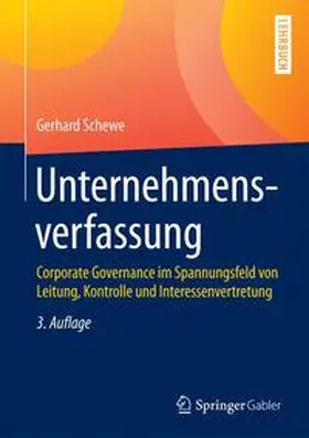 Schewe |  Unternehmensverfassung | Buch |  Sack Fachmedien