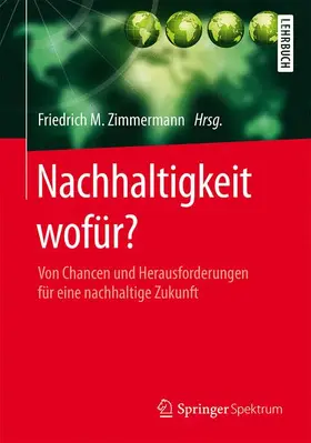Zimmermann |  Nachhaltigkeit wofür? | Buch |  Sack Fachmedien