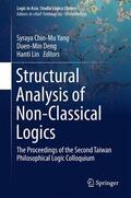 Yang / Lin / Deng |  Structural Analysis of Non-Classical Logics | Buch |  Sack Fachmedien