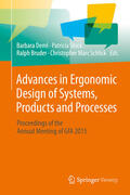 Deml / Stock / Bruder |  Advances in Ergonomic Design of Systems, Products and Processes | eBook | Sack Fachmedien