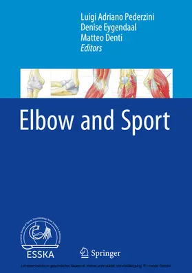 Pederzini / Eygendaal / Denti | Elbow and Sport | E-Book | sack.de
