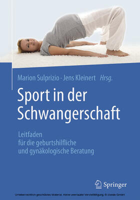 Sulprizio / Kleinert | Sport in der Schwangerschaft | E-Book | sack.de