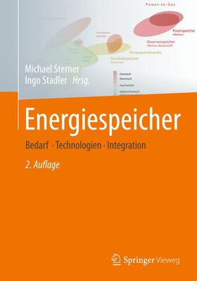 Sterner / Stadler |  Energiespeicher - Bedarf, Technologien, Integration | Buch |  Sack Fachmedien