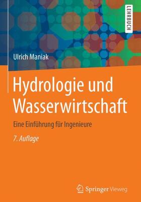 Maniak | Hydrologie und Wasserwirtschaft | Buch | 978-3-662-49086-0 | sack.de