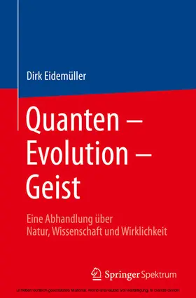 Eidemüller | Quanten – Evolution – Geist | E-Book | www.sack.de