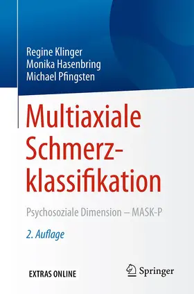 Klinger / Hasenbring / Pfingsten |  Multiaxiale Schmerzklassifikation | Buch |  Sack Fachmedien