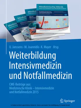 Janssens / Joannidis / Mayer |  Weiterbildung Intensivmedizin und Notfallmedizin | eBook | Sack Fachmedien