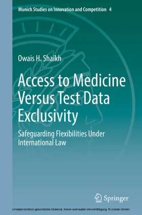 Shaikh | Access to Medicine Versus Test Data Exclusivity | E-Book | sack.de