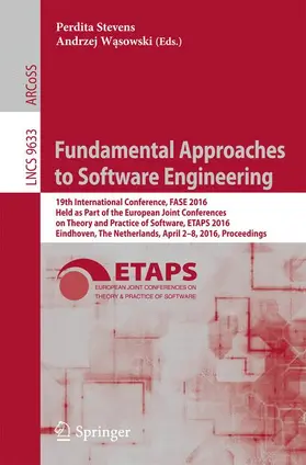 Wasowski / Stevens / Wasowski |  Fundamental Approaches to Software Engineering | Buch |  Sack Fachmedien