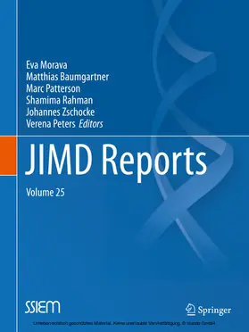 Morava / Baumgartner / Patterson | JIMD Reports, Volume 25 | E-Book | sack.de