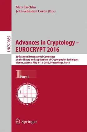 Coron / Fischlin |  Advances in Cryptology - EUROCRYPT 2016 | Buch |  Sack Fachmedien
