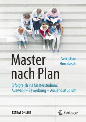 Horndasch | Master nach Plan | Buch | 978-3-662-50308-9 | sack.de