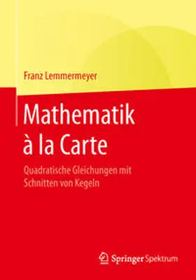 Lemmermeyer | Mathematik à la Carte | E-Book | sack.de