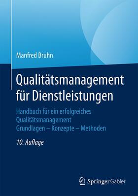 Bruhn | Qualitätsmanagement für Dienstleistungen | E-Book | sack.de
