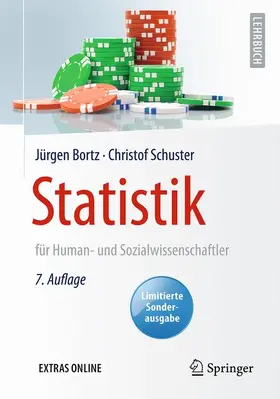 Schuster / Bortz |  Statistik für Human- und Sozialwissenschaftler | Buch |  Sack Fachmedien