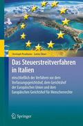 Ebner / Perathoner |  Das Steuerstreitverfahren in Italien | Buch |  Sack Fachmedien