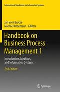 Rosemann / vom Brocke |  Handbook on Business Process Management 1 | Buch |  Sack Fachmedien
