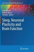 Meerlo / Abel / Benca |  Sleep, Neuronal Plasticity and Brain Function | Buch |  Sack Fachmedien