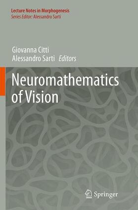 Sarti / Citti | Neuromathematics of Vision | Buch | 978-3-662-51005-6 | sack.de