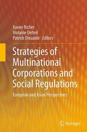 Richet / Dieuaide / Delteil | Strategies of Multinational Corporations and Social Regulations | Buch | 978-3-662-51057-5 | sack.de