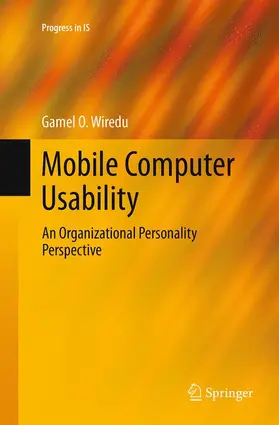 Wiredu |  Mobile Computer Usability | Buch |  Sack Fachmedien