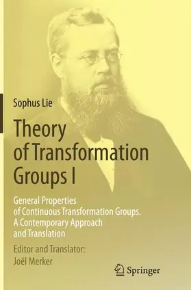 Lie / Merker | Theory of Transformation Groups I | Buch | 978-3-662-51266-1 | sack.de