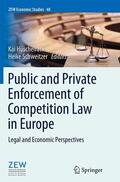Schweitzer / Hüschelrath |  Public and Private Enforcement of Competition Law in Europe | Buch |  Sack Fachmedien