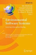 Hrebícek / Hrebícek / Rizzoli |  Environmental Software Systems. Fostering Information Sharing | Buch |  Sack Fachmedien