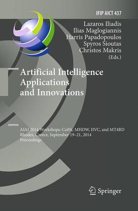Iliadis / Maglogiannis / Makris |  Artificial Intelligence Applications and Innovations | Buch |  Sack Fachmedien