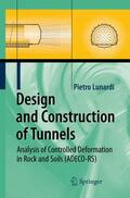 Lunardi |  Design and Construction of Tunnels | Buch |  Sack Fachmedien