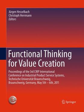 Herrmann / Hesselbach | Functional Thinking for Value Creation | Buch | 978-3-662-52034-5 | sack.de