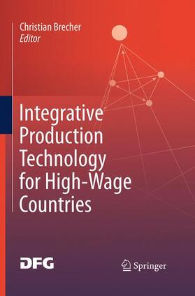 Brecher |  Integrative Production Technology for High-Wage Countries | Buch |  Sack Fachmedien