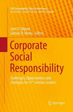 Okpara / Idowu |  Corporate Social Responsibility | Buch |  Sack Fachmedien