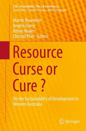 Brueckner / Pforr / Durey | Resource Curse or Cure ? | Buch | 978-3-662-52293-6 | sack.de