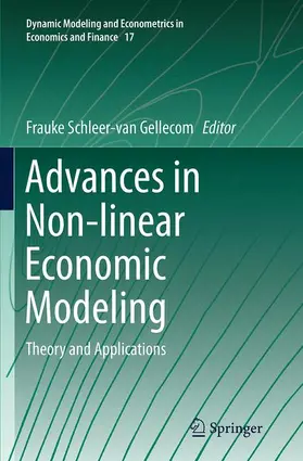 Schleer-van Gellecom |  Advances in Non-linear Economic Modeling | Buch |  Sack Fachmedien