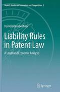 Krauspenhaar |  Liability Rules in Patent Law | Buch |  Sack Fachmedien