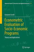 Cerulli |  Econometric Evaluation of Socio-Economic Programs | Buch |  Sack Fachmedien